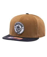 Men's Brown Manchester City Cognac Snapback Hat