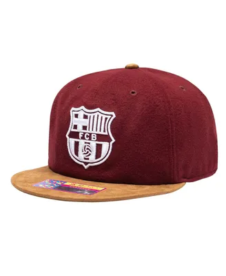 Men's Burgundy Barcelona Lafayette Snapback Hat