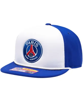 Men's Fan Ink White Paris Saint-Germain Avalanche Snapback Hat