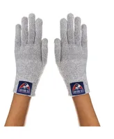 Women's ZooZatz Heathered Gray Fc Dallas Cuffed Knit Hat and Gloves Set