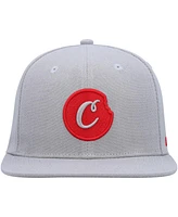 Men's Cookies Gray C-Bite Snapback Hat