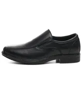 Alpine Swiss Men's Dress Shoes Leather Lined Slip On Loafers Good for Suit Jeans