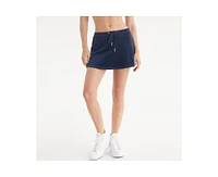 Juicy Couture Women's Mini Flare Skirt W/ Drawstrings