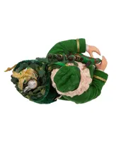 Kurt Adler 10.5" Fabriche Musical Irish Bagpiper Santa