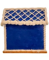 Kurt Adler 4" Claydough Hanukkah Led House Table Piece