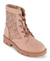 Dkny Toddler Girls Stassi Miley Casual Lace Up Combat Boots