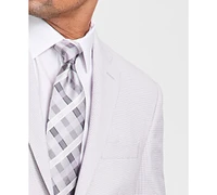 Kenneth Cole Reaction Men's Slim-Fit Mini-Houndstooth Suit