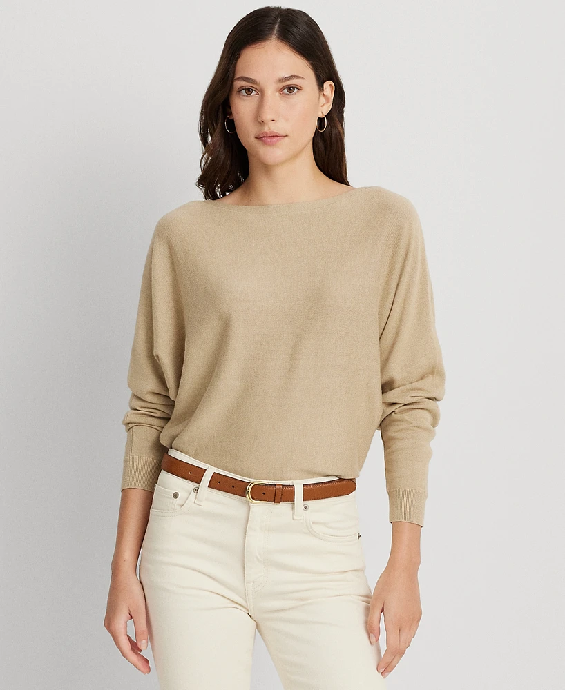 Lauren Ralph Lauren Petite Boat-Neck Sweater