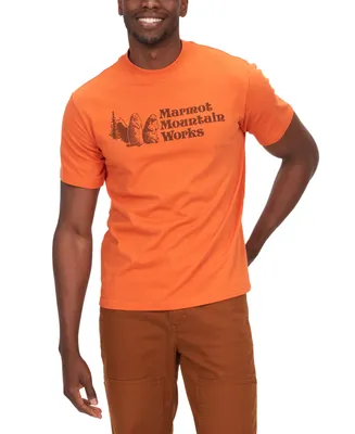 Marmot Men's Mountain Works Logo Graphic Short-Sleeve T-Shirt