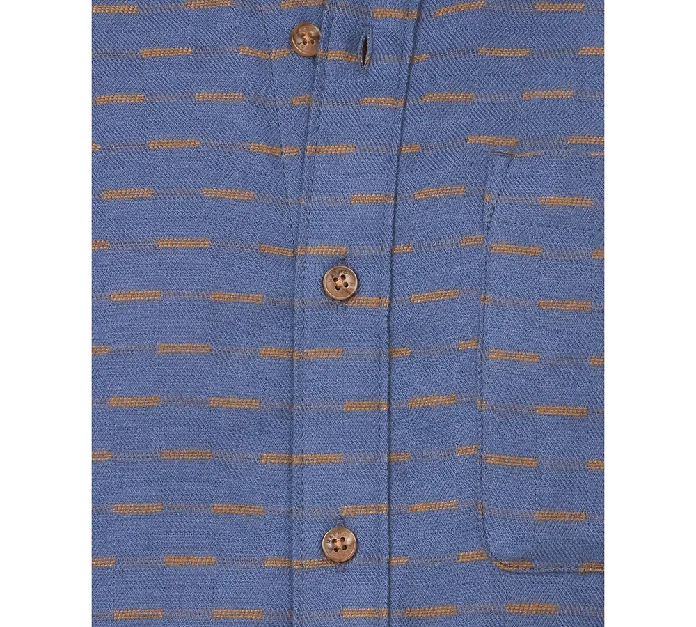 Marmot Men's Fairfax Classic-Fit Dashed Stripe Button-Down Flannel Shirt
