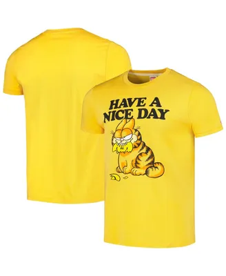 Men's and Women's Homage Gold Garfield Tri-Blend T-shirt