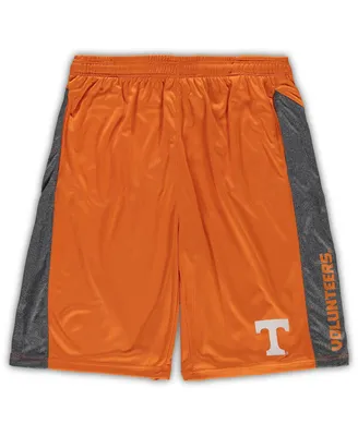 Men's Tennessee Orange Volunteers Big and Tall Textured Shorts
