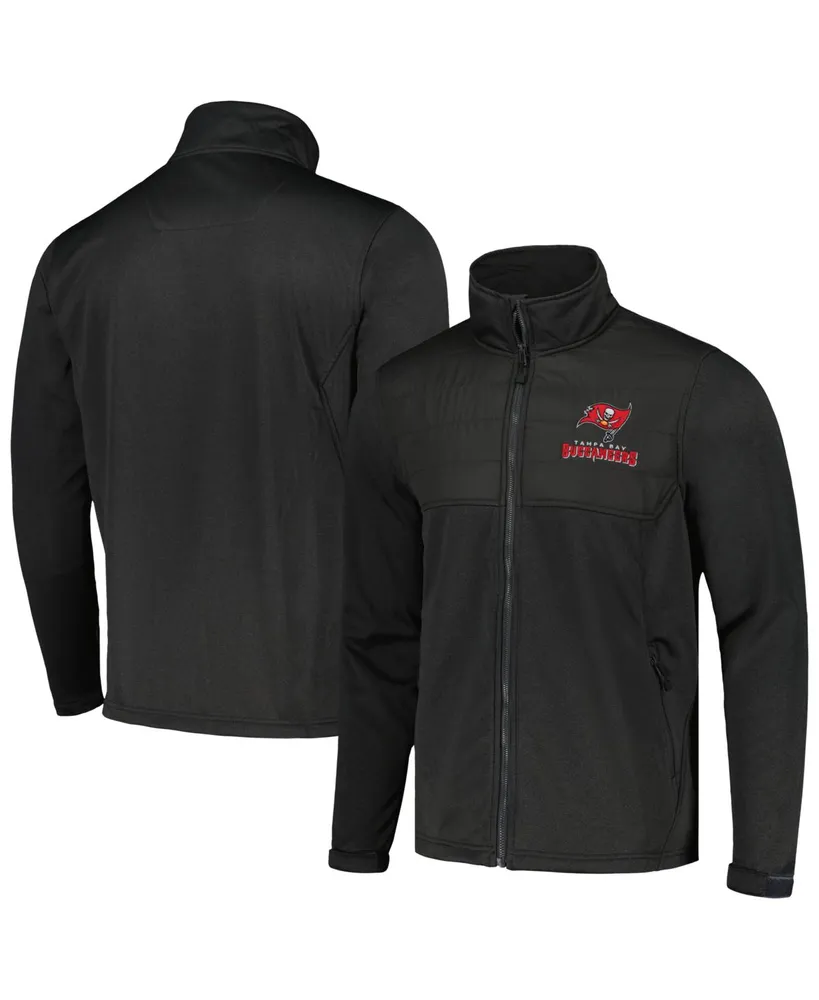 Men's Dunbrooke Heather Black Tampa Bay Buccaneers Explorer Tech Full-Zip Jacket