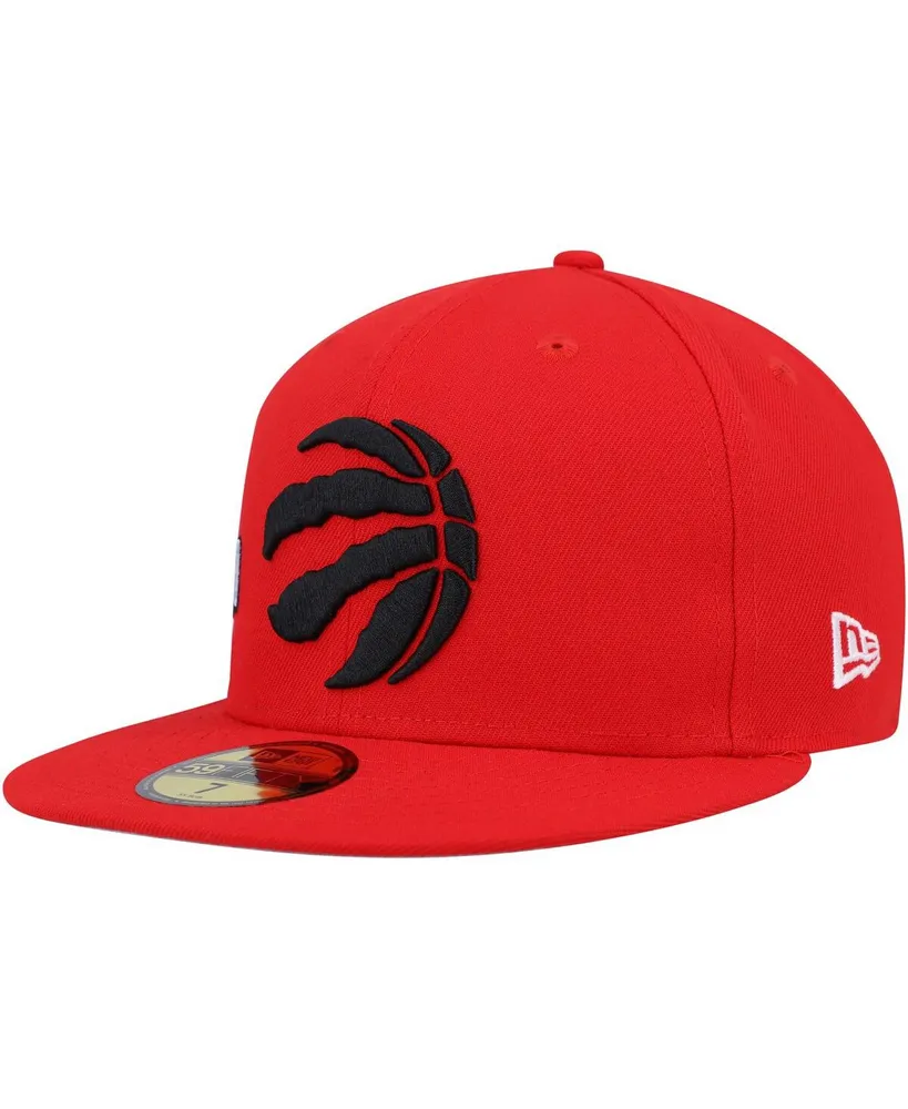 Men's New Era Red Toronto Raptors Stateview 59FIFTY Fitted Hat