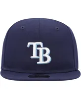 Infant Boys and Girls New Era Navy Tampa Bay Rays My First 9FIFTY Adjustable Hat