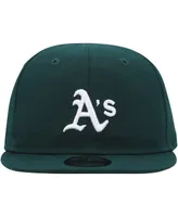 Infant Boys and Girls New Era Green Oakland Athletics My First 9FIFTY Adjustable Hat