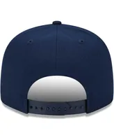 Men's New Era Navy Tennessee Titans Main Script 9FIFTY Snapback Hat