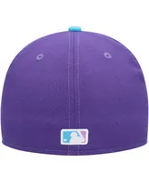 Men's New Era Purple Oakland Athletics Vice 59FIFTY Fitted Hat