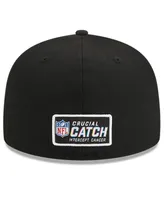 Men's New Era Black Denver Broncos 2023 Nfl Crucial Catch 59FIFTY Fitted Hat