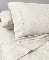 Closeout! Art of the Weave Feather 1000 Thread Count Cotton Sateen Blend 4-Pc. Sheet Set