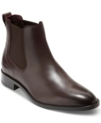 Cole Haan Men's Hawthorne Leather Pull-On Chelsea Boots
