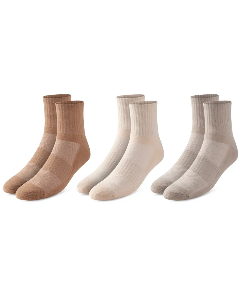 Men's Cushioned Ankle Socks - White