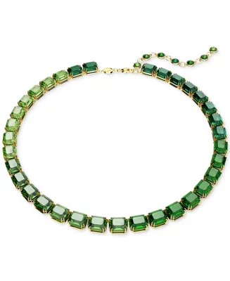 Swarovski Millenia Gold-Tone Crystal Necklace, 16-3/4"