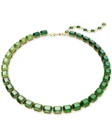 Swarovski Millenia Gold-Tone Crystal Necklace, 16-3/4"