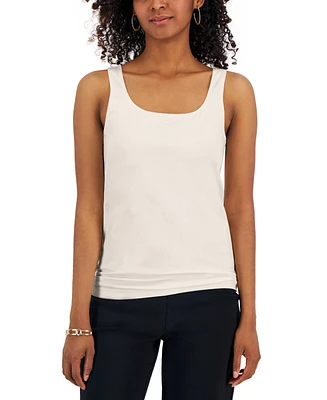 I.n.c. International Concepts Women's Seamless Layering Tank Top, Created for Macy's
