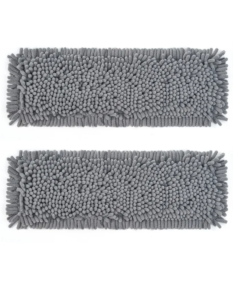 True & Tidy 2-Piece Mop Pad Replacement Set for Sweep-180 Wet and Dry  Sweeper Mop