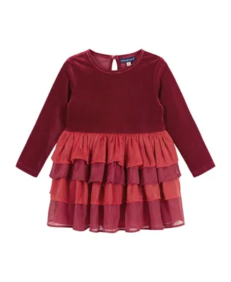 Andy & Evan Toddler Girls / Tiered Holiday Dress