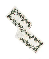 Lenox Holiday Embriodered Table Runner 14'' x 70''