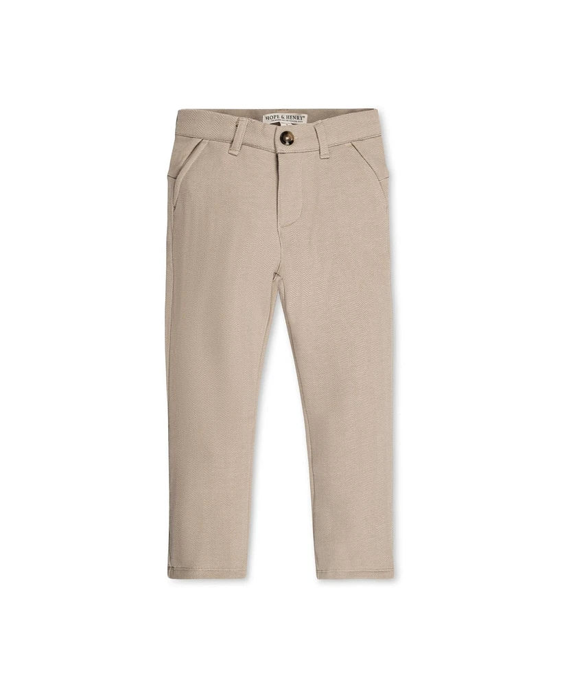 Hope & Henry Big Boys Fleece Suit Pant