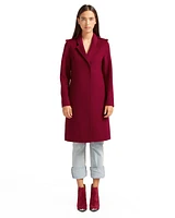 Women Belle & Bloom Jealousy Belted Wool Blend Coat