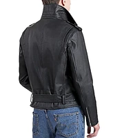 Bgsd Men's Men Leather Urban Rider Jacket