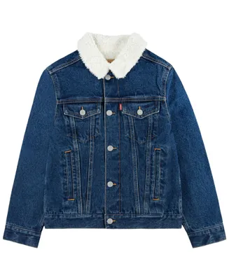 Levi's Baby Boys Sherpa Trucker Long Sleeve Jacket