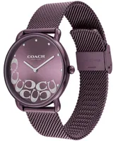 Coach Women's Elliot Stainless Steel Mesh Watch 36mm