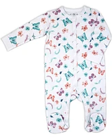 Rock-a-Bye Baby Boutique Girls Butterflies Layette, 6 Piece Set