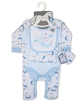 Rock-a-Bye Baby Boutique Boys Layette Gift Bag Set