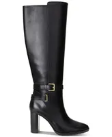 Lauren Ralph Women's Manchester Buckled Dress Boots