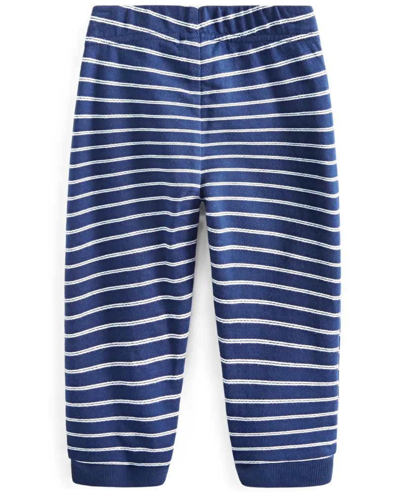 First Impressions Baby Boys Winter Stripe Joggers, Created for Macy's