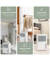 Costway 32 Pint Dehumidifier 2000 Sq. Ft Portable with 3 Modes & 24H Timer