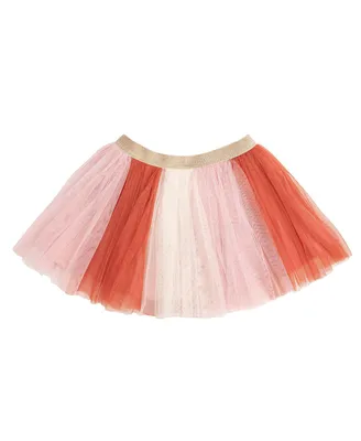 Little and Big Girls Rose Fairy Tutu Skirt
