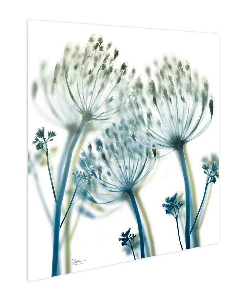 Empire Art Direct "Unfocused Beauty 2" Frameless Free Floating Tempered Glass Panel Graphic Wall Art, 24" x 24" x 0.2"