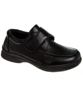 French Toast Little Boys School Hook and Loop Closure Shoes