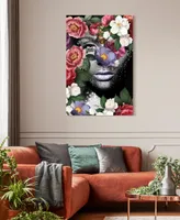 Empire Art Direct "Earth Goddess Ii" Frameless Free Floating Tempered Glass Panel Graphic Wall Art, 32" x 48" x 0.2" - Multi