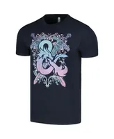 Men's and Women's Mad Engine Navy Dungeons & Dragons Pastel Swords T-shirt