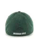 Men's '47 Brand Green Michigan State Spartans Franchise Fitted Hat