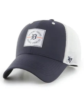 Men's '47 Brand Navy Detroit Tigers Disburse Mvp Trucker Adjustable Hat