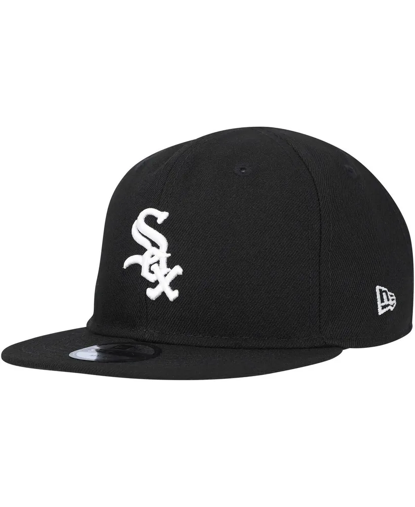 Infant Boys and Girls New Era Black Chicago White Sox My First 9FIFTY Adjustable Hat